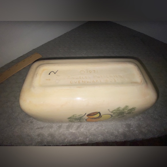 Vintage 1970’s Los Angeles Potteries Mushroom Oven Wear - Picture 7 of 7